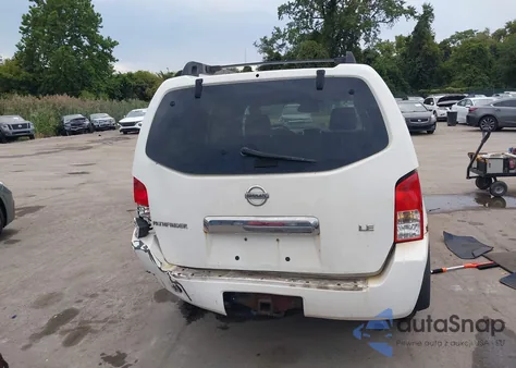 2005 Nissan Pathfinder Le from USA, damaged, VIN 5N1AR18W55C719769